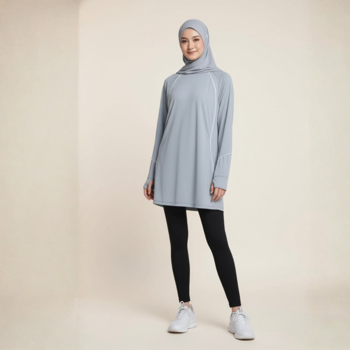 Lumina Active Top-mystic-grey